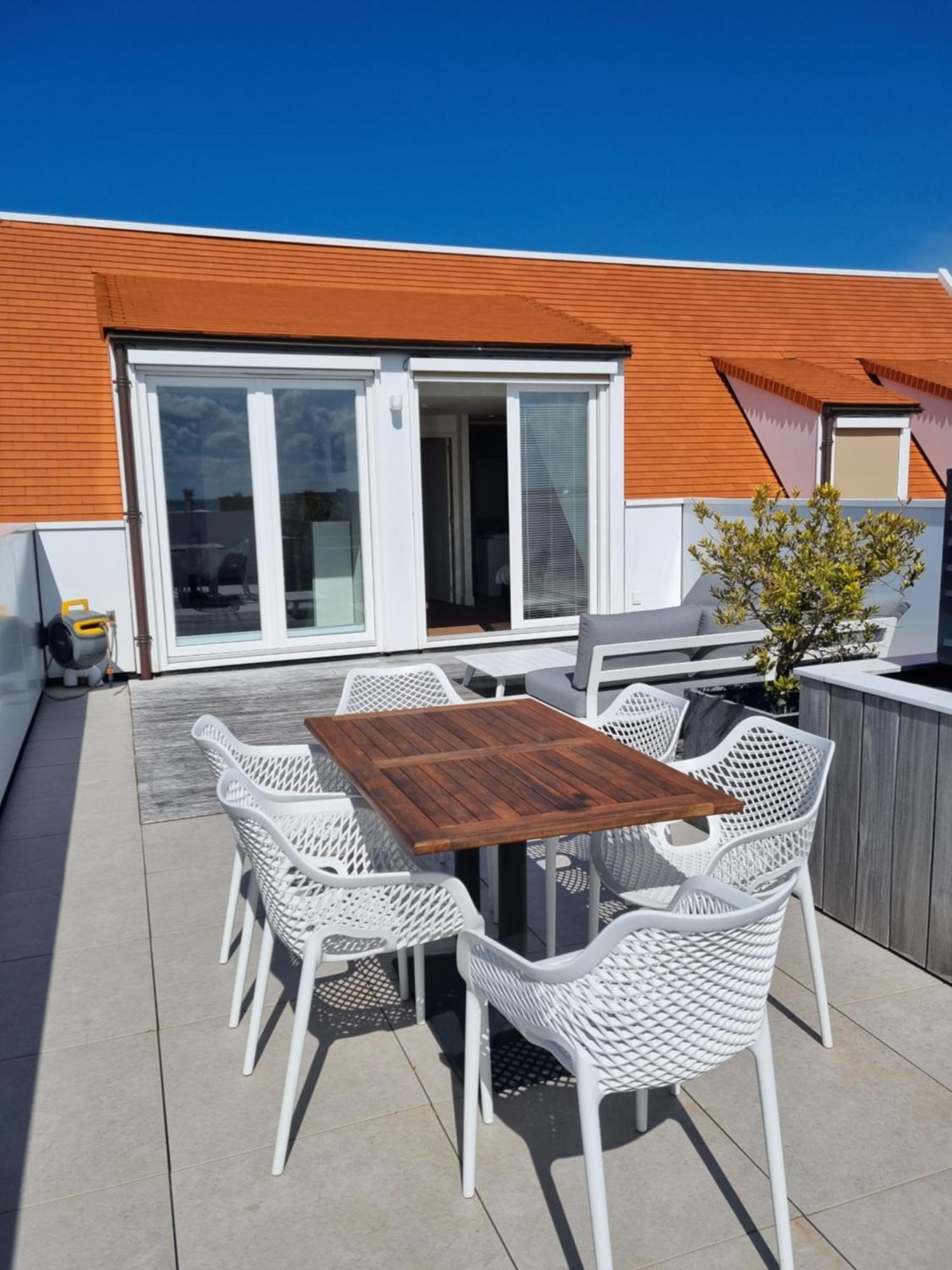 Penthouse Windkracht 10 Aan Het Strand Van Cadzand Habitación foto